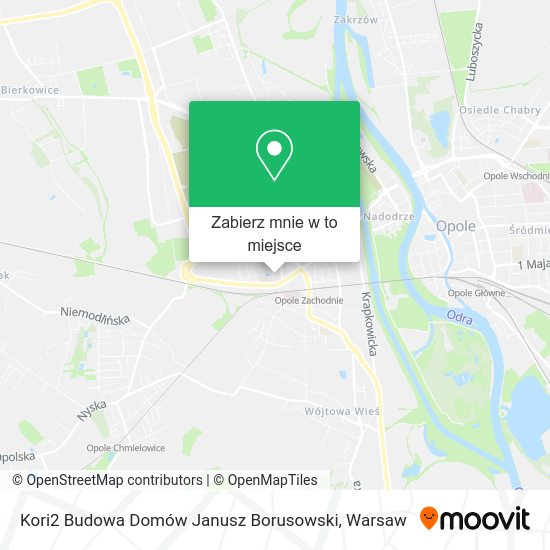 Mapa Kori2 Budowa Domów Janusz Borusowski