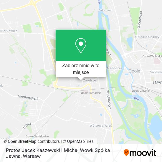 Mapa Protos Jacek Kaszewski i Michał Wowk Spółka Jawna