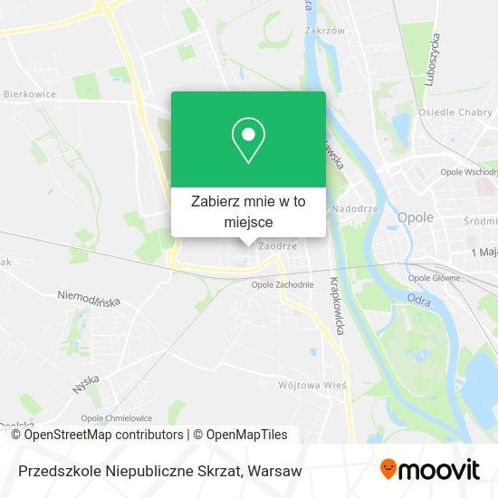 Mapa Przedszkole Niepubliczne Skrzat