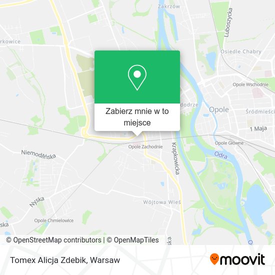 Mapa Tomex Alicja Zdebik