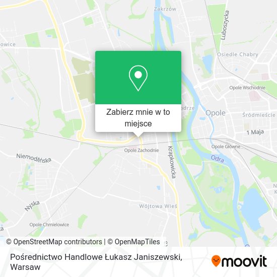 Mapa Pośrednictwo Handlowe Łukasz Janiszewski