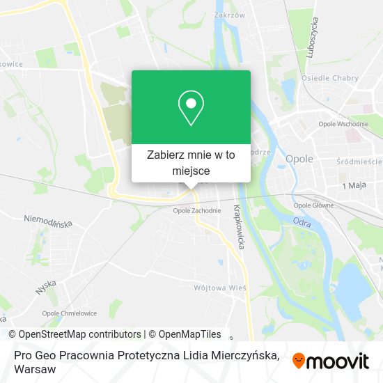 Mapa Pro Geo Pracownia Protetyczna Lidia Mierczyńska