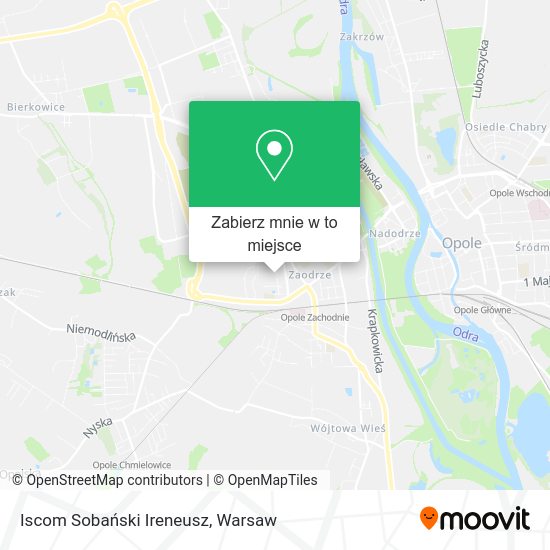 Mapa Iscom Sobański Ireneusz