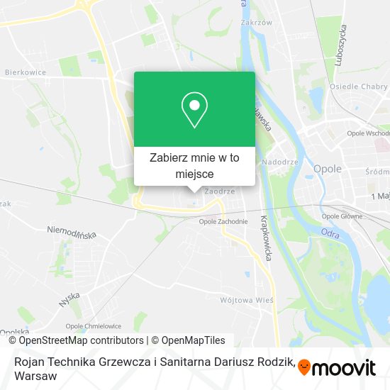 Mapa Rojan Technika Grzewcza i Sanitarna Dariusz Rodzik