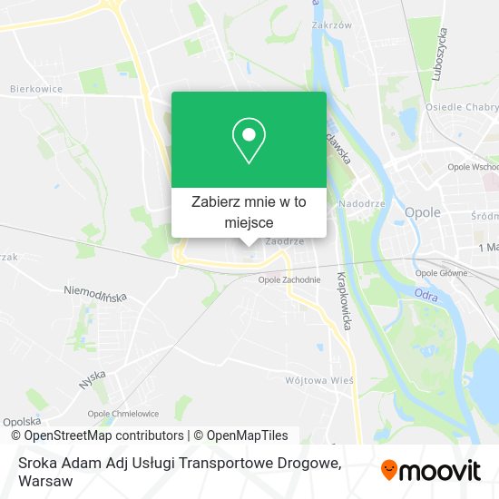 Mapa Sroka Adam Adj Usługi Transportowe Drogowe