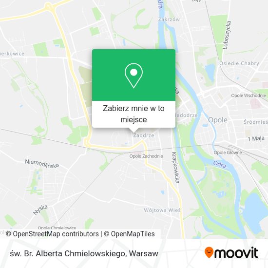 Mapa św. Br. Alberta Chmielowskiego