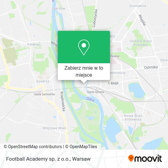 Mapa Football Academy sp. z o.o.