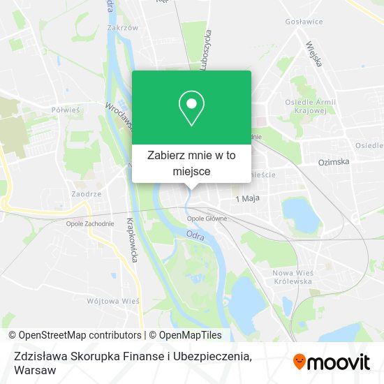 Mapa Zdzisława Skorupka Finanse i Ubezpieczenia