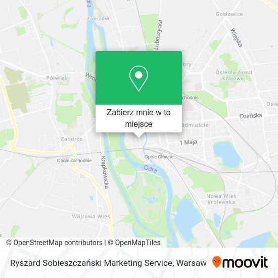 Mapa Ryszard Sobieszczański Marketing Service