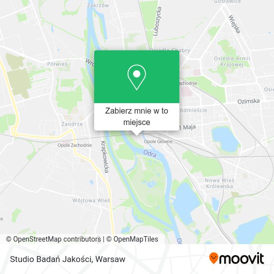 Mapa Studio Badań Jakości