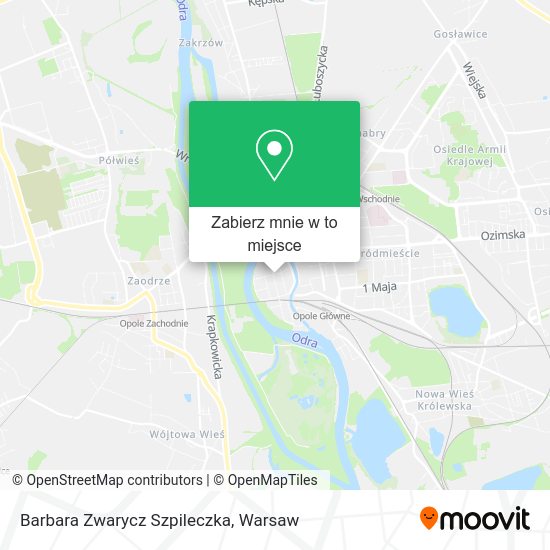 Mapa Barbara Zwarycz Szpileczka