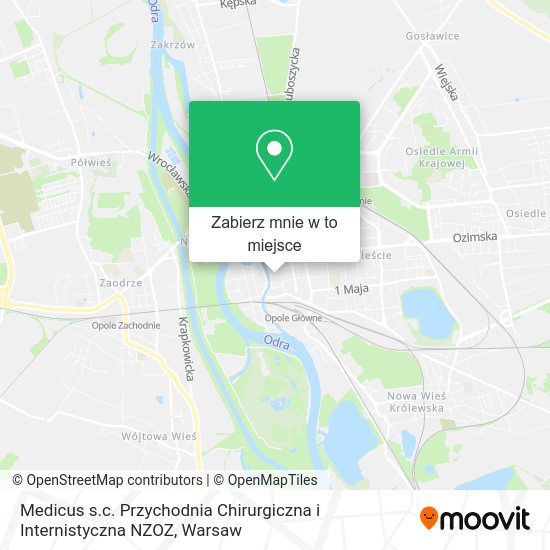 Mapa Medicus s.c. Przychodnia Chirurgiczna i Internistyczna NZOZ