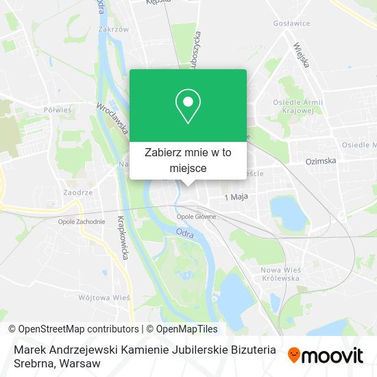 Mapa Marek Andrzejewski Kamienie Jubilerskie Bizuteria Srebrna