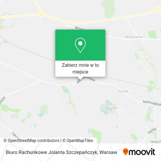 Mapa Biuro Rachunkowe Jolanta Szczepańczyk