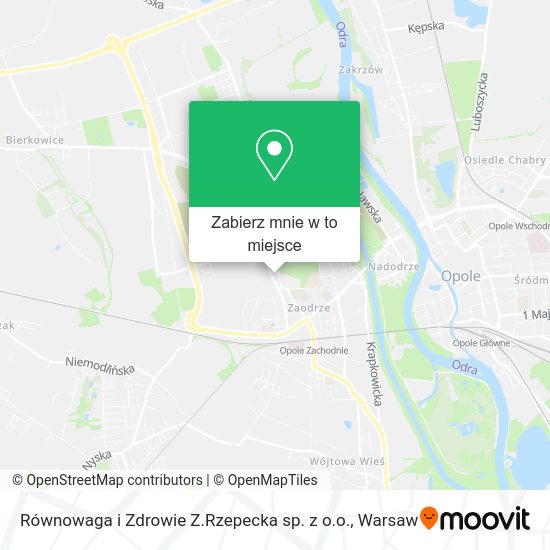 Mapa Równowaga i Zdrowie Z.Rzepecka sp. z o.o.