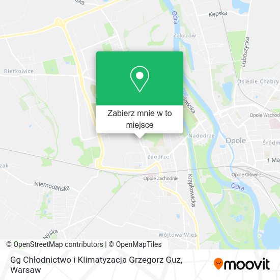 Mapa Gg Chłodnictwo i Klimatyzacja Grzegorz Guz