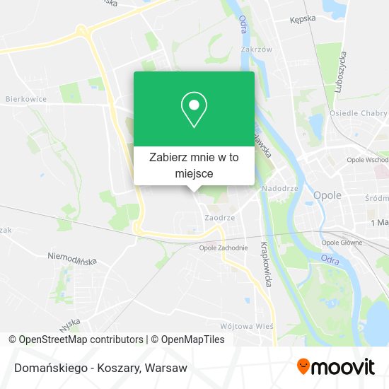 Mapa Domańskiego - Koszary