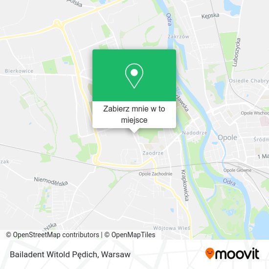 Mapa Bailadent Witold Pędich