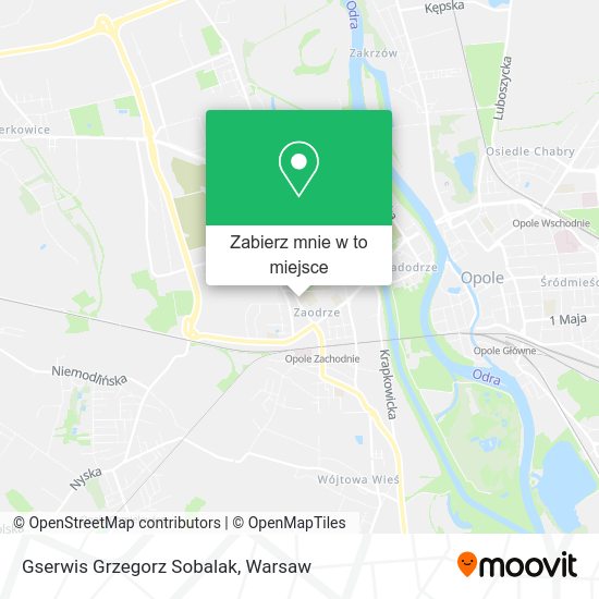 Mapa Gserwis Grzegorz Sobalak