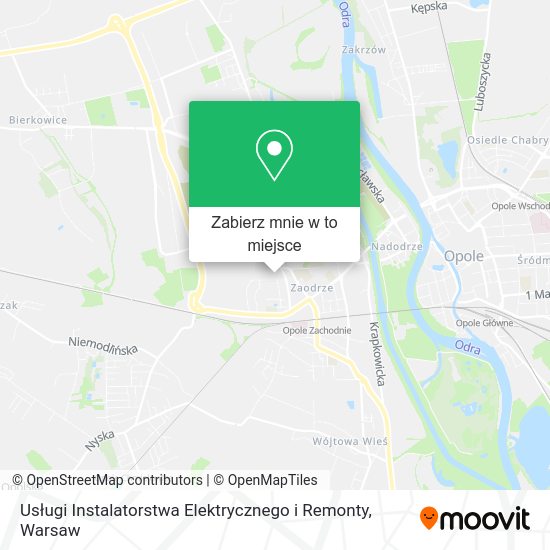 Mapa Usługi Instalatorstwa Elektrycznego i Remonty