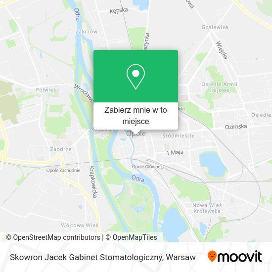 Mapa Skowron Jacek Gabinet Stomatologiczny