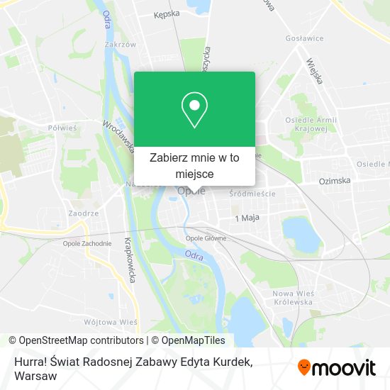 Mapa Hurra! Świat Radosnej Zabawy Edyta Kurdek