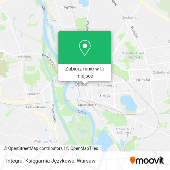 Mapa Integra. Księgarnia Językowa