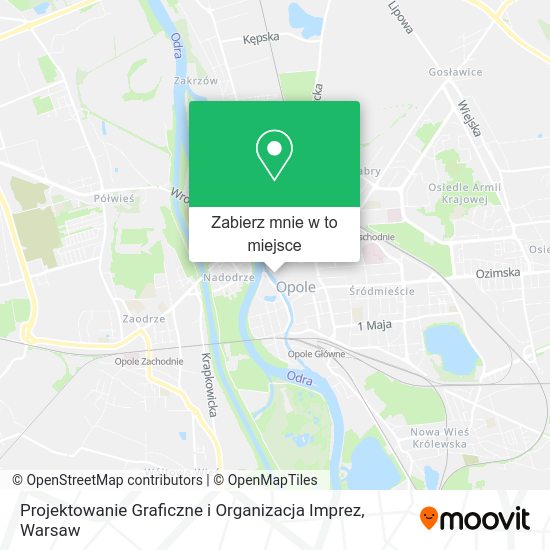 Mapa Projektowanie Graficzne i Organizacja Imprez