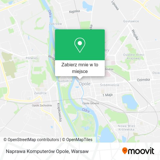 Mapa Naprawa Komputerów Opole