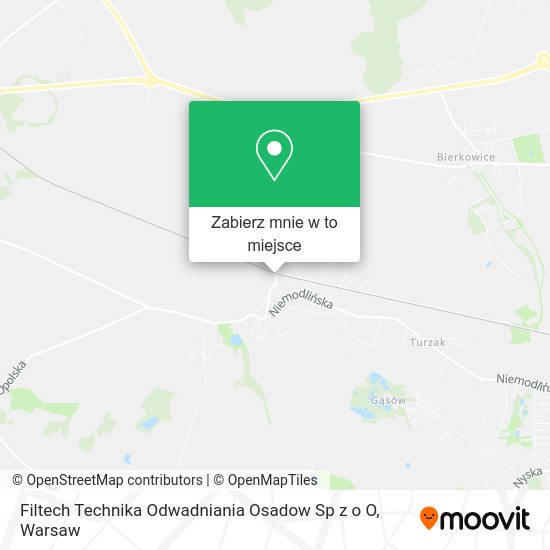 Mapa Filtech Technika Odwadniania Osadow Sp z o O