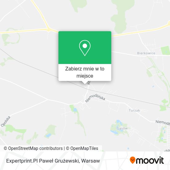 Mapa Expertprint.Pl Paweł Grużewski