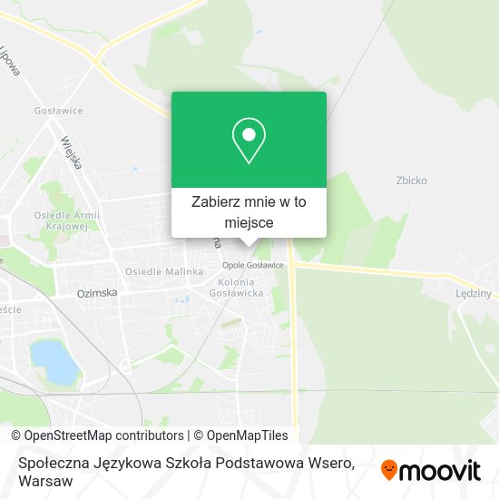 Mapa Społeczna Językowa Szkoła Podstawowa Wsero