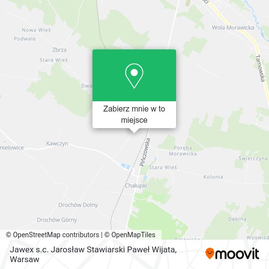 Mapa Jawex s.c. Jarosław Stawiarski Paweł Wijata