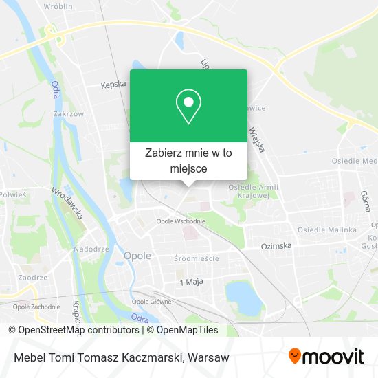 Mapa Mebel Tomi Tomasz Kaczmarski