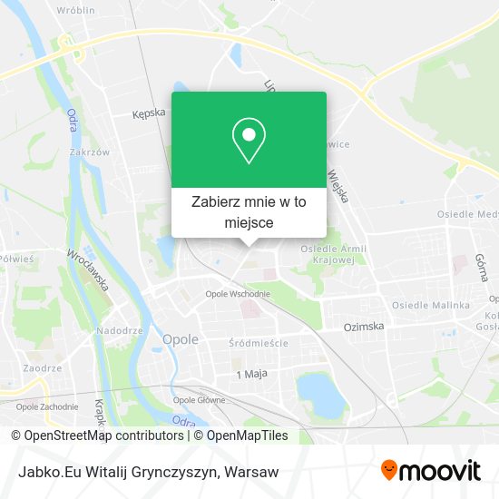 Mapa Jabko.Eu Witalij Grynczyszyn