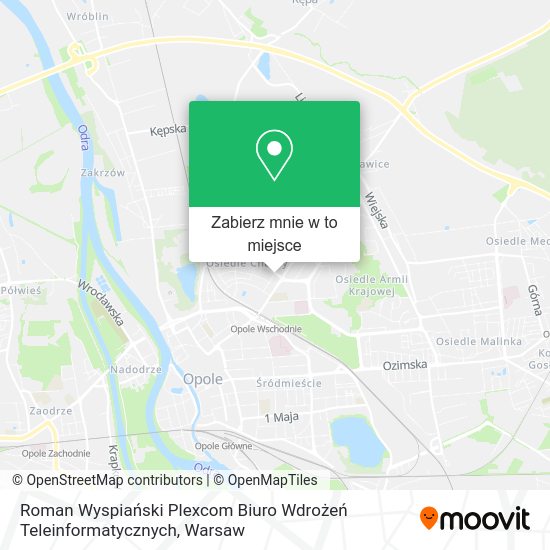 Mapa Roman Wyspiański Plexcom Biuro Wdrożeń Teleinformatycznych