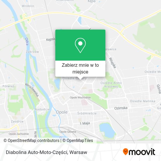 Mapa Diabolina Auto-Moto-Części