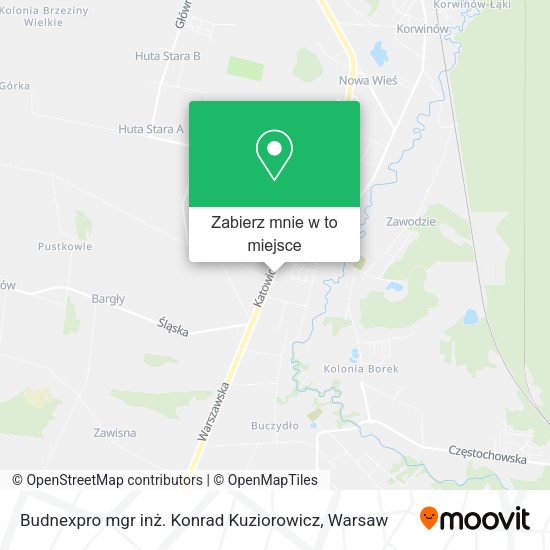 Mapa Budnexpro mgr inż. Konrad Kuziorowicz