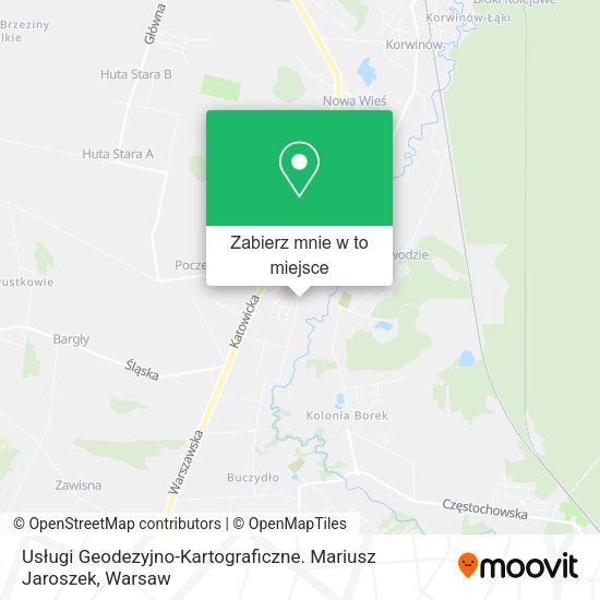 Mapa Usługi Geodezyjno-Kartograficzne. Mariusz Jaroszek