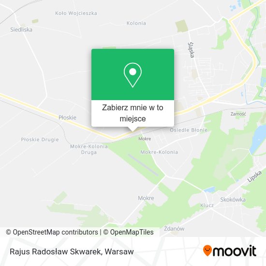 Mapa Rajus Radosław Skwarek