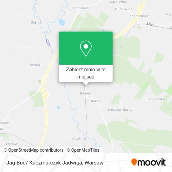 Mapa Jag-Bud/ Kaczmarczyk Jadwiga