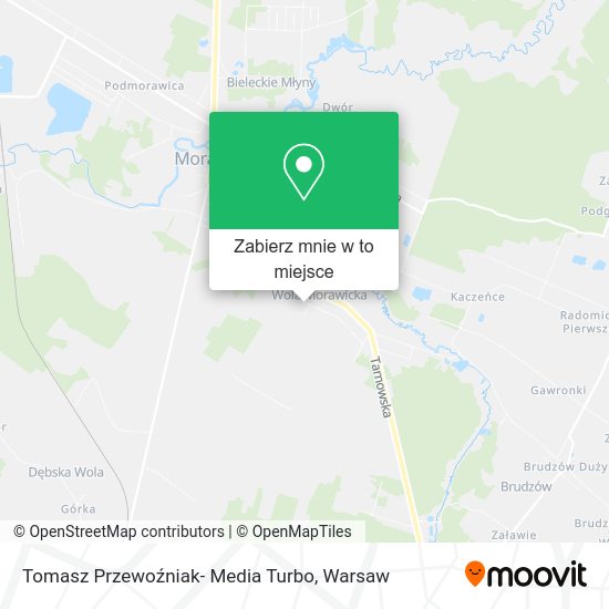 Mapa Tomasz Przewoźniak- Media Turbo