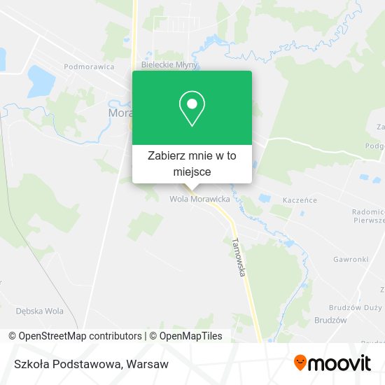 Mapa Szkoła Podstawowa