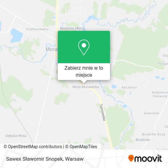 Mapa Sawex Sławomir Snopek