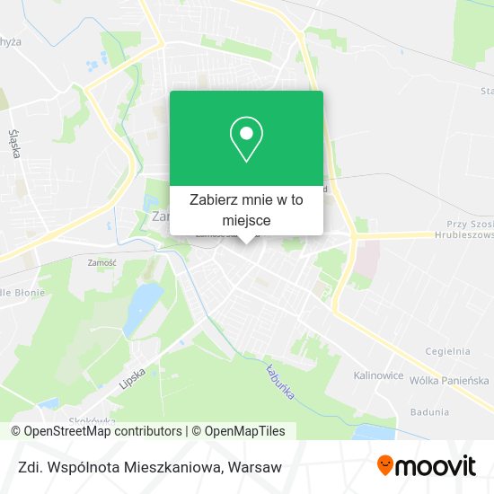 Mapa Zdi. Wspólnota Mieszkaniowa