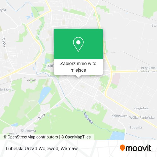 Mapa Lubelski Urzad Wojewod