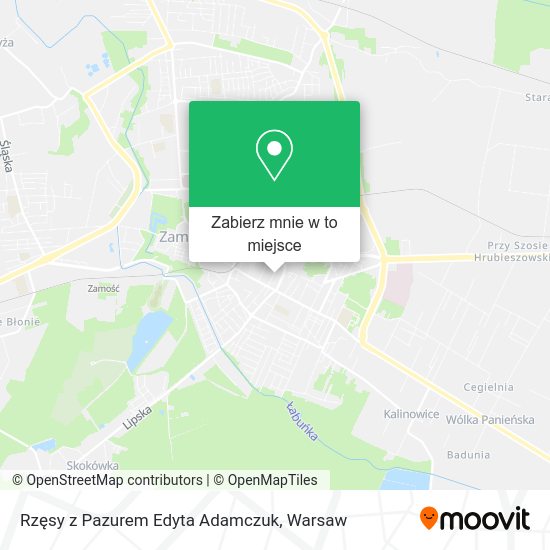 Mapa Rzęsy z Pazurem Edyta Adamczuk