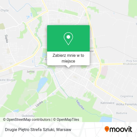 Mapa Drugie Piętro Strefa Sztuki