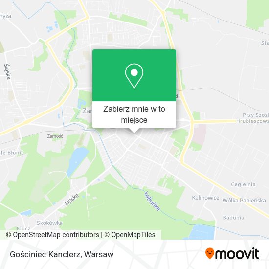 Mapa Gościniec Kanclerz