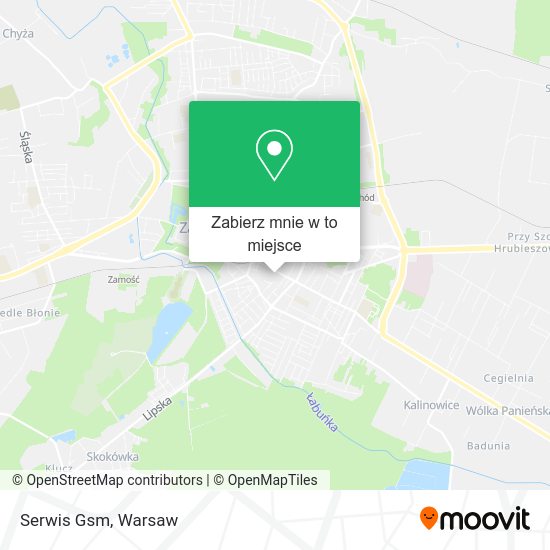 Mapa Serwis Gsm